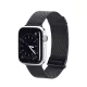 DUX DUCIS óraszíj MILANESE acél mágneses acél óraszíj Apple Watch 38/40/41 mm, fekete
