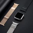 DUX DUCIS óraszíj MILANESE acél mágneses acél óraszíj Apple Watch 38/40/41 mm, fekete