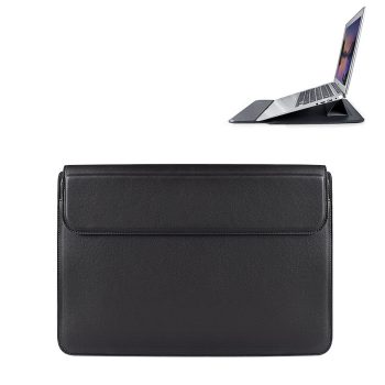   Devia MacBook bracket bag Ultra-Thin 13,3'' waterproof PU leather táska, fekete