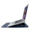 Devia MacBook bracket bag Ultra-Thin 13,3'' waterproof PU leather táska, kék