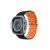 Devia óraszíj Deluxe Sport6 Apple Watch 42mm/ 44mm/ 45mm/ 49mm, fekete, narancssárga