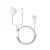 Devia cable 2in1 Smart EA199 USB - Lightning, fehér with vezeték nélküli töltő Apple Watch