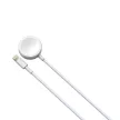 Devia cable 2in1 Smart EA199 USB - Lightning, fehér with vezeték nélküli töltő Apple Watch