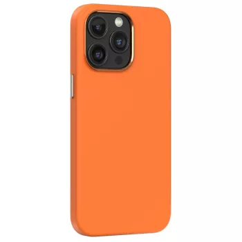   Comma case Nature Mag MagSafe hátlap, tok iPhone 15 Plus, narancssárga