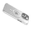 Comma case Crystal Mag MagSafe hátlap, tok iPhone 15, átlátszó