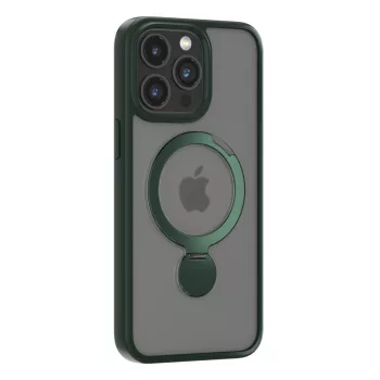   Comma case Joy Shark Mag MagSafe hátlap, tok iPhone 15 Plus, zöld
