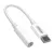 Joyroom SH-C1 fejhallgató mini jack 3,5 mm (female)/USB-C (male) adapter, fehér