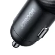 Joyroom JR-CCD04 30W 2x USB-C USB-A autós töltő kijelzővel, fekete