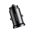 Joyroom JR-CCN06 30W 2x USB-C mini autós töltő metal, fekete