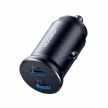 Joyroom JR-CCN06 30W 2x USB-C mini autós töltő metal, fekete