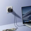 Joyroom JR-TCG17 45W 2 x USB-C hálózati töltő (UK plug), fekete