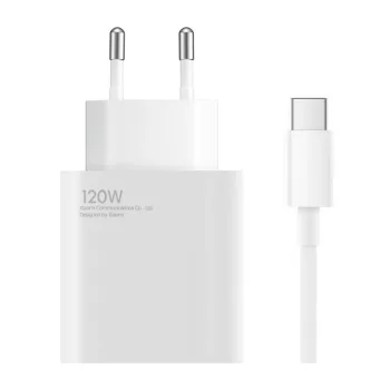  Xiaomi BHR9462EU 120W 6A USB-A Wall Charger with USB-C kábel, fehér