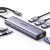 Ugreen HUB CM512 15598 6in1 USB-C 3x USB-A 3.0 / HDMI / RJ45 / USB-C PD, USB-HUB, szürke