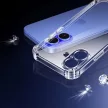 Ugreen Bright Cushion CA101 Case iPhone 16 Plus tok, átlátszó