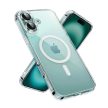 Utok, zöld Classy Clear Magnetic Case iPhone 16 Plustok, átlátszó