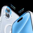 Utok, zöld Classy Clear Magnetic Case iPhone 16 Plustok, átlátszó