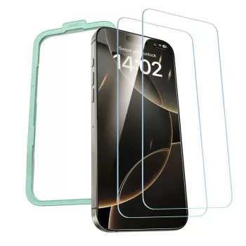   Ugreen SP629 edzett üvegfólia applikátorral iPhone 16 Pro (2 pcs.)