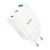 HOCO hálózati töltő 2 x Type C + USB A PD QC3.0 3A 35W N33, fehér
