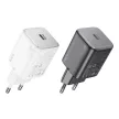 HOCO hálózati töltő Type C QC PD 20W N40, fehér