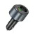HOCO autós töltő USB A + Type C + cigarette lighter PD QC3.0 3A 35W Z56, fekete