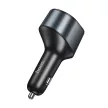 HOCO autós töltő USB A + Type C + cigarette lighter PD QC3.0 3A 35W Z56, fekete