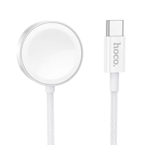 HOCO wireless charger Type C compatible with APPLE Watch and SAMSUNG Watch CW59, fehér