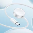HOCO wireless charger Type C compatible with APPLE Watch and SAMSUNG Watch CW59, fehér