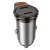 HOCO autós töltő 2 x Type C PD QC3.0 45W NZ16B, metálszürke