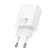 HOCO hálózati töltő Type C PD QC 20W N60, fehér
