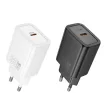 HOCO hálózati töltő Type C PD QC 30W N62, fekete