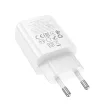 HOCO hálózati töltő Type C PD QC 30W N62, fehér