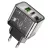 HOCO hálózati töltő USB A + Type C PD QC3.0 3A 20W N34 transparent