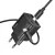 HOCO hálózati töltő USB A + Type C + kábel Type C to Lightning PD QC3.0 3A 20W N52, fekete
