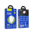 HOCO hálózati töltő 2 x Type C + 2 x USB A PD QC3.0 3A 20W N56, fehér