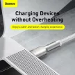 Baseus Cafule Series Metal Data USB-C - USB-C PD QC SCP 100W, 5A, 1m, kábel, fehér