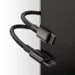 BASEUS Tungsten USB-C - USB-C PD 5A 100W, CATWJ-01, 1m, kábel, fekete