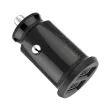 Baseus Grain autós töltő CCALL-ML01 mini charger 2x USB-A 3.1A, fekete