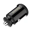 Baseus Grain autós töltő CCALL-ML01 mini charger 2x USB-A 3.1A, fekete