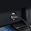 Baseus Grain autós töltő CCALL-ML01 mini charger 2x USB-A 3.1A, fekete