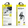 AWEI A12 Lightning - USB-C, adapter, szürke