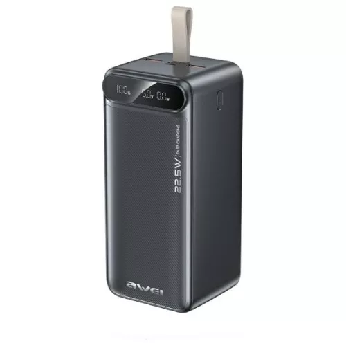 AWEI PowerBank PA-13 50000mAh 22.5W, fekete