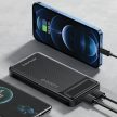 AWEI PowerBank P5K 10000mAh 2.1A, 2xUSB-A, fekete
