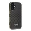 Audi IML Stitching Pattern MagSafe iPhone 16 6.1" tok, fekete AU-IMLMIP16-Q5/D3-BK