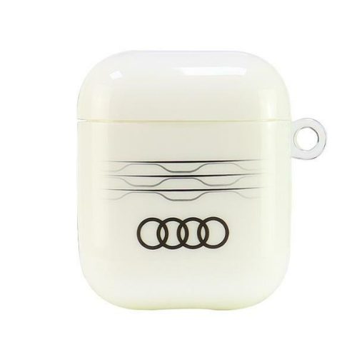 Audi IML Geometric Pattern AirPods 1/2,AU-IMLAP-A6/D3-WE tok, fehér