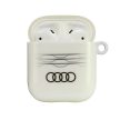 Audi IML Geometric Pattern AirPods 1/2,AU-IMLAP-A6/D3-WE tok, fehér