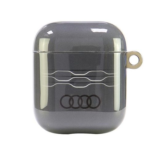 Audi IML Geometric Pattern AirPods 1/2 AU-IMLAP-A6/D3-GY tok, szürke