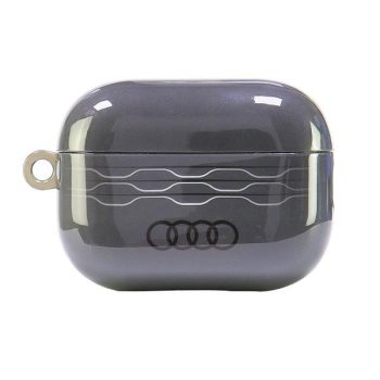  Audi IML Geometric Pattern AirPods Pro 2 AU-IMLAPP2-A6/D3-GY tok, szürke