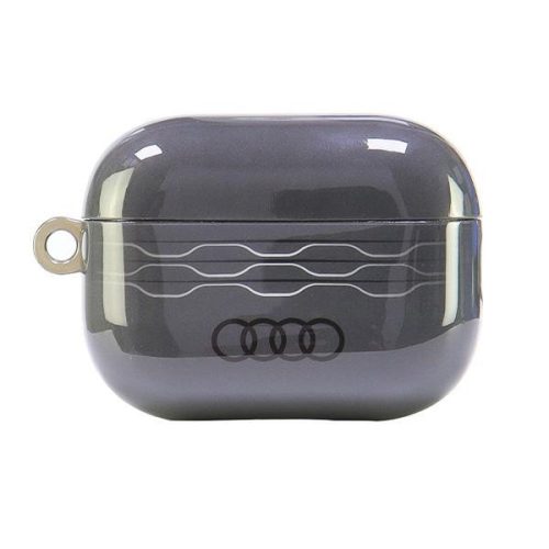 Audi IML Geometric Pattern AirPods Pro 2 AU-IMLAPP2-A6/D3-GY tok, szürke