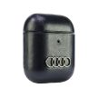Audi Leather Big Logo AirPods 1/2 AU-AP-GT/D3-BK tok, fekete