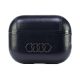 Audi Leather Big Logo AirPods Pro 2 AU-APP2-GT/D3-BK tok, fekete